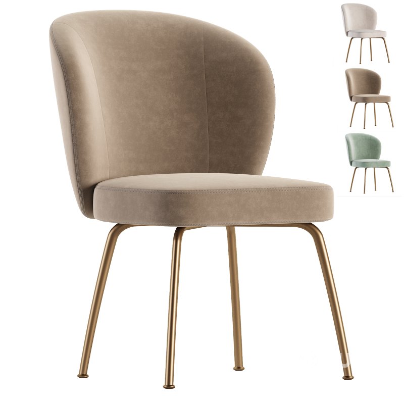 Greer Upholstered Dining Chair Image 2