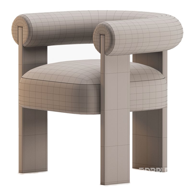 Armchair Boucle Image 4