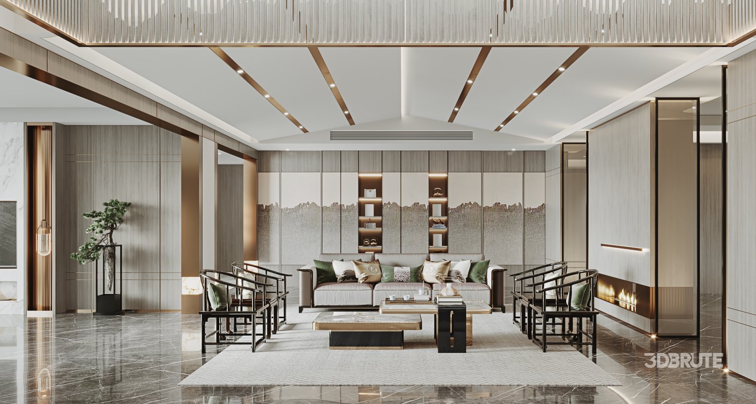 chinese living room Image 1