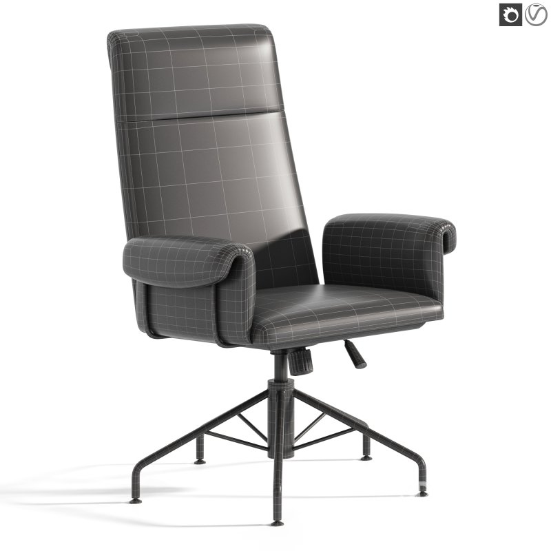 Saviti Olive Velvet Office Chair Image 3