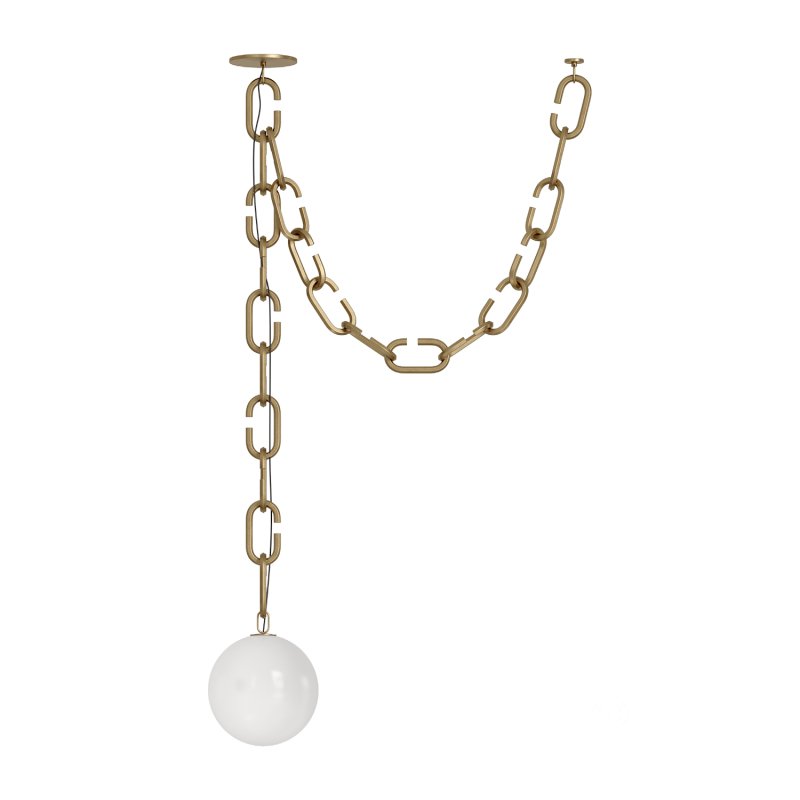 Serif Swagged Pendant Image 3