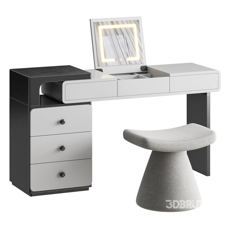 Ensemble de meuble lavabo escamotable Image 2