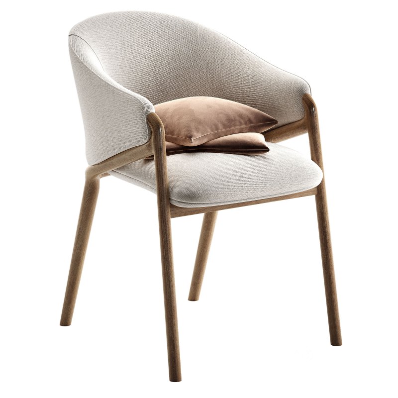 Tommy Franks Marconi Chair Cream Image 1