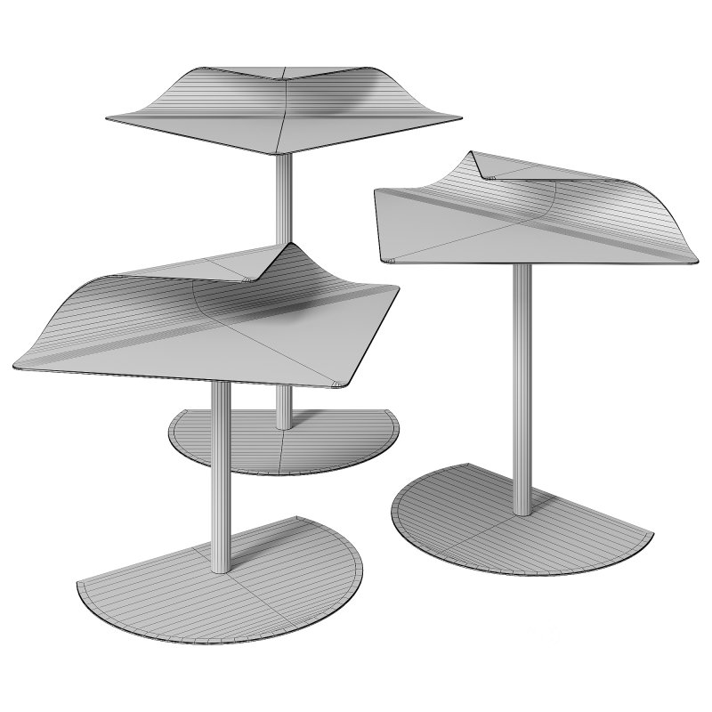 Coffee table HOKU Side Table by Michael Hilgers Image 6