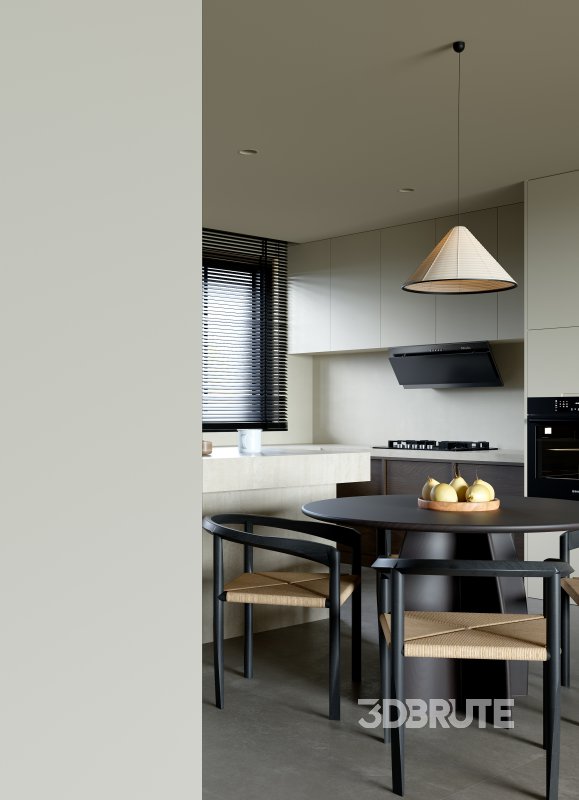 Living Room Dining Room Kitchen Image 3