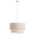 Modern Suspension Dual Drum Fabric Light - Thumbnail 3