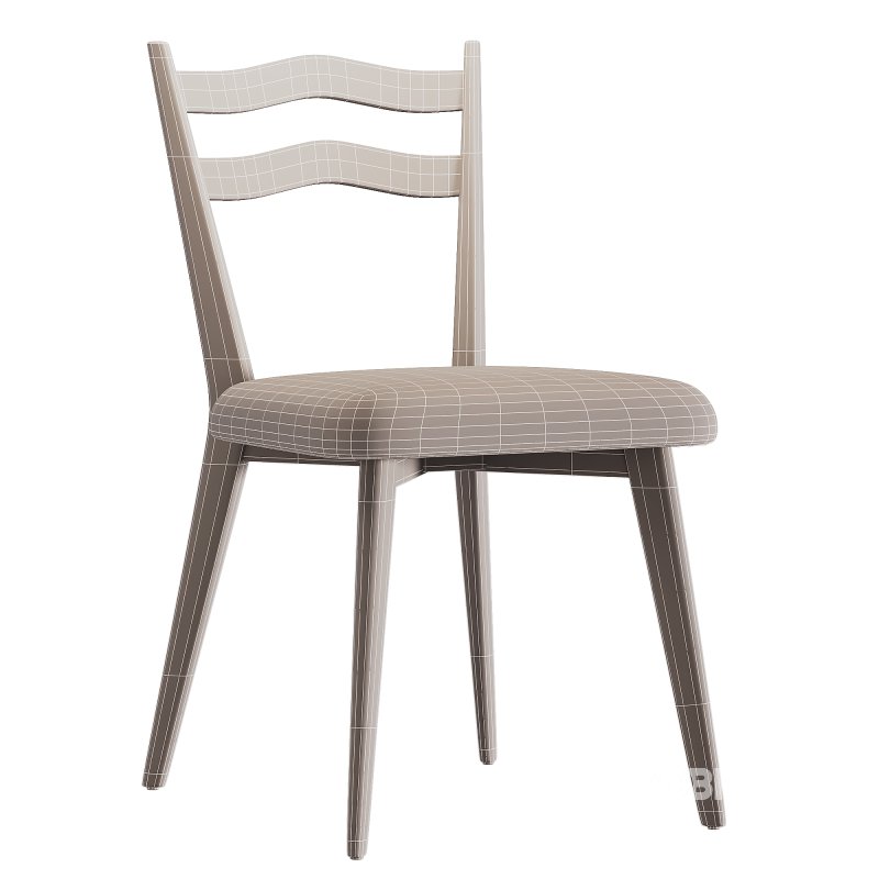 Hazel Brown Wood Dining Chair Image 4