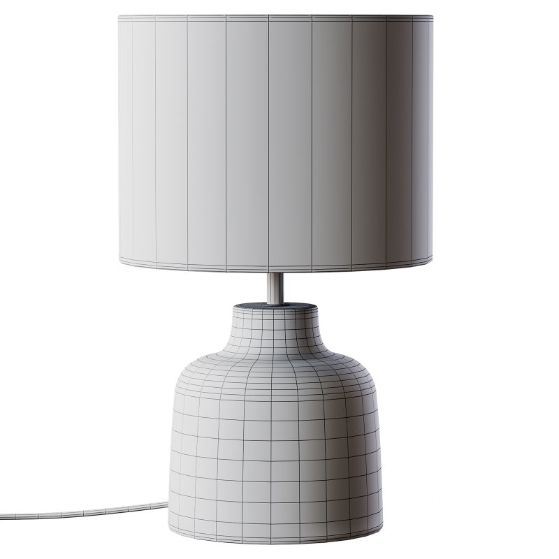 Handgemaakte tafellamp Ike betonnen voet Image 11