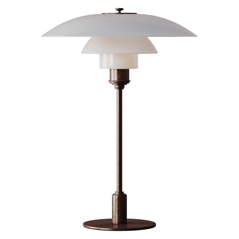 Grote tafellamp PH mondgeblazen Image 11