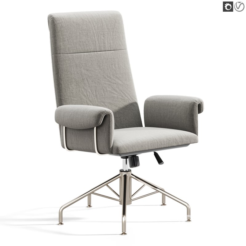 Saviti Olive Velvet Office Chair Image 6