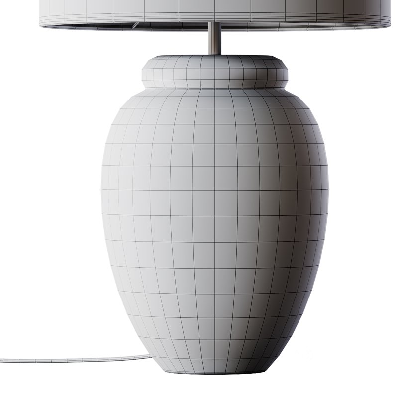 Grote tafellamp Bodhi met keramische voet Image 15