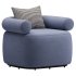 Huggy Swivel Armchair Malibu - Thumbnail 3