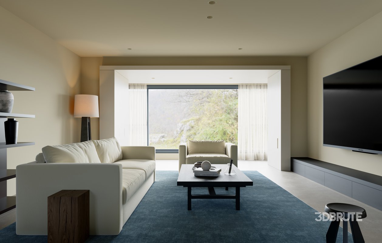 Living Room Dining Room Kitchen Image 4