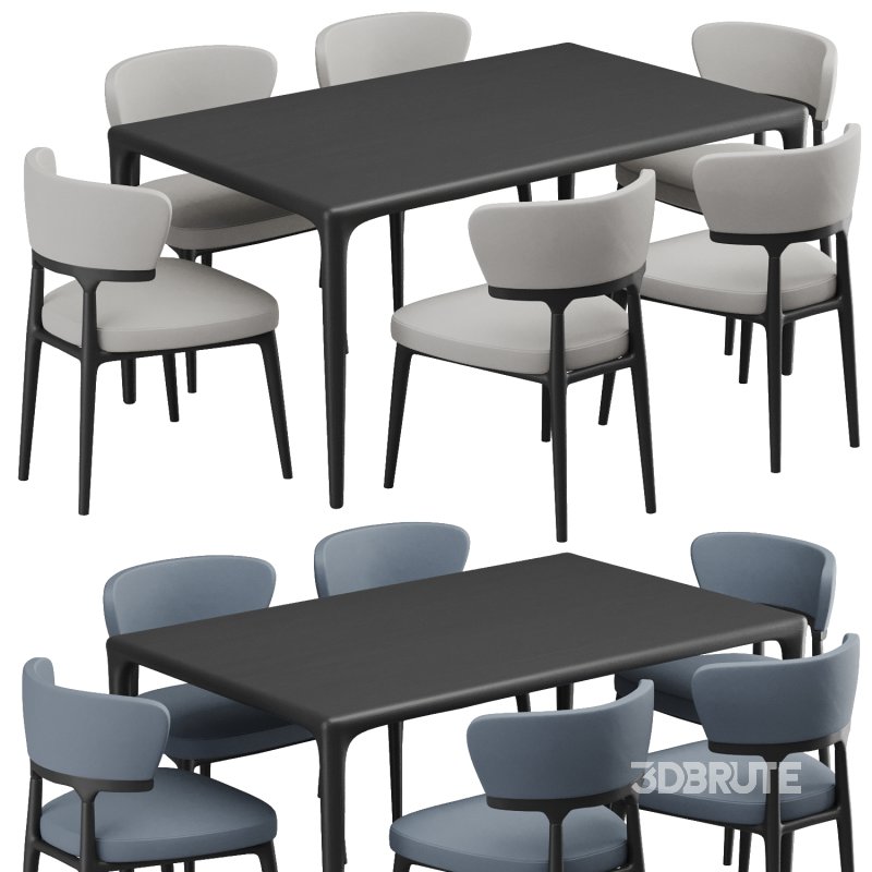 Dinning chair and table246 Image 1