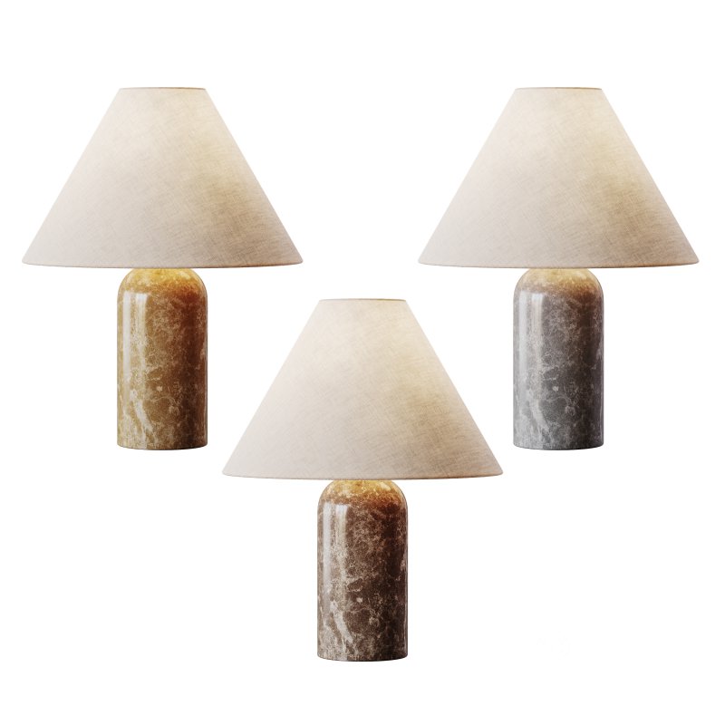 Tafellamp Gia met marmeren voet Image 1