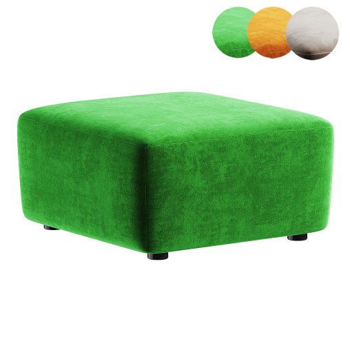 pouf yashil