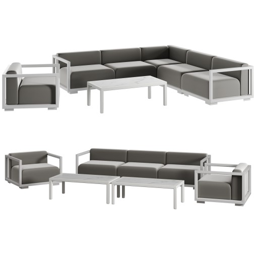 VICTUS Modular garden furniture set by 10Deka