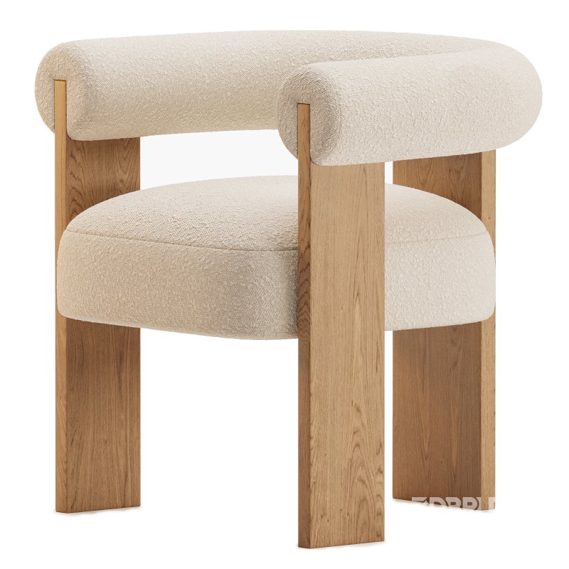 Armchair Boucle Image 1