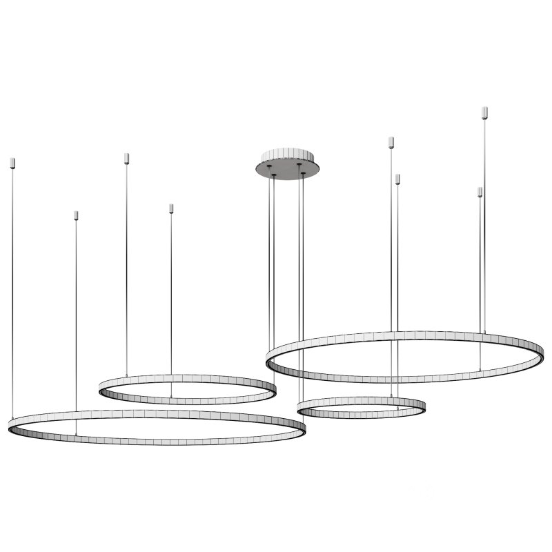 Ring Indoor Pendant chandelier by AliExpress Image 3