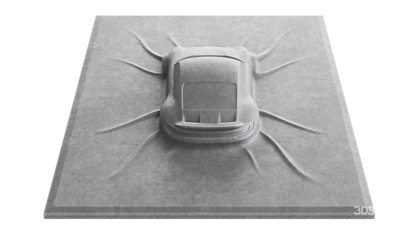 Porsche 911 GTS wall sculpture Image 4