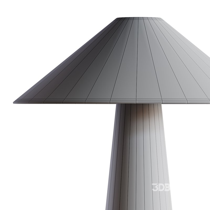 Grote tafellamp Ilena van linnen Image 14