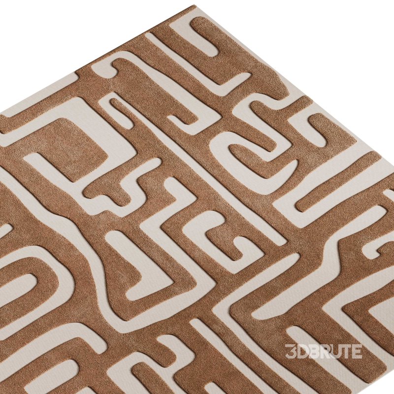 Walker Noble Kuba Wool Rug Image 3