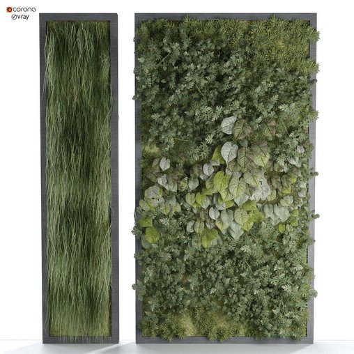 interior vertical plant set 338