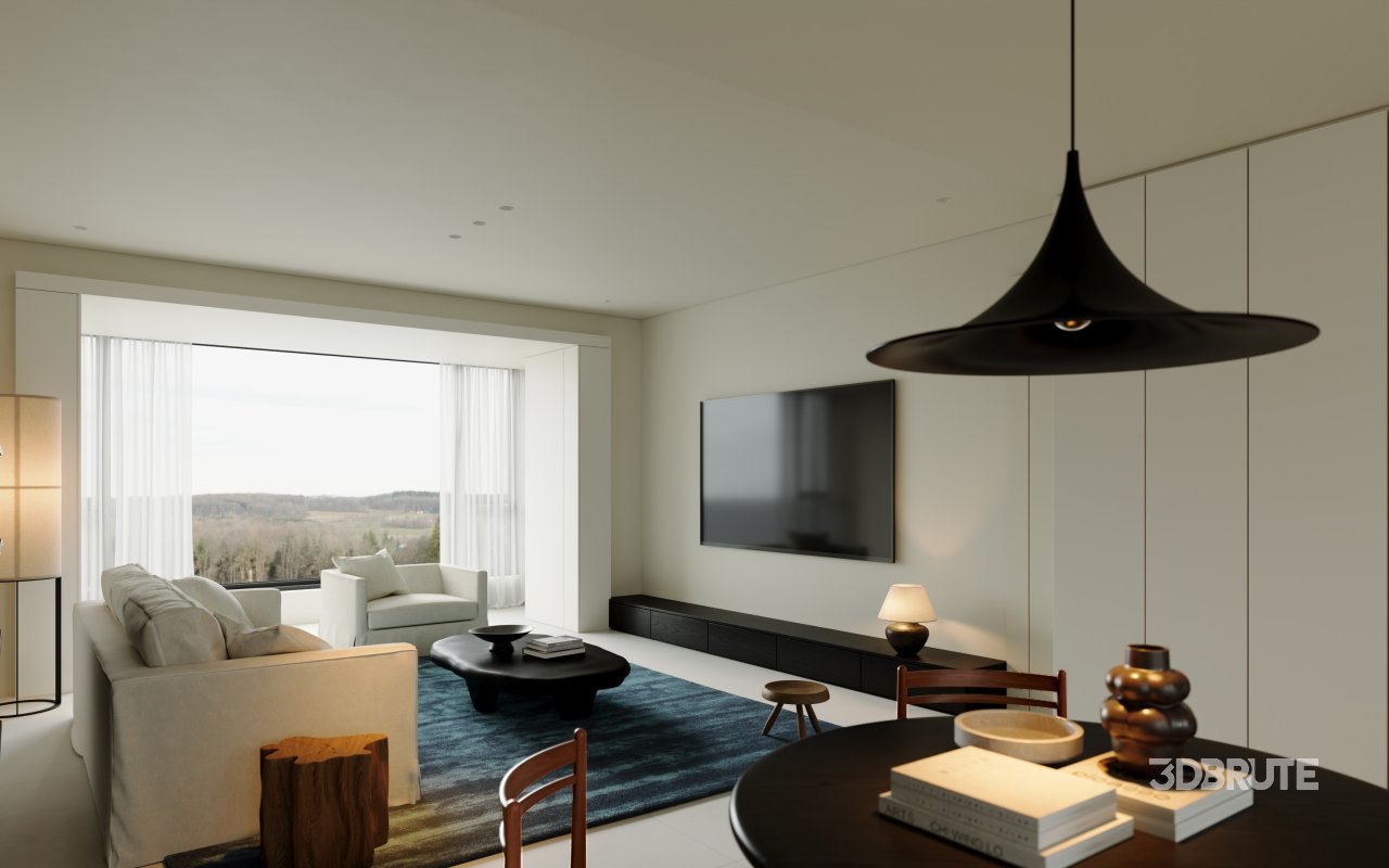 living room dining room Image 5