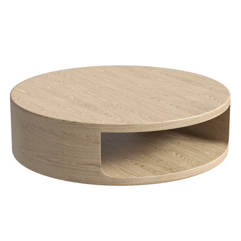Hot sale luxury popular style coffee table solid oak furniture coffee tables Image 3