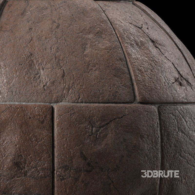 Stone Wall Materials 03- Sbsar Pbr 4k Seamless Image 5