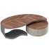 Light leaf shape coffee table - Thumbnail 2