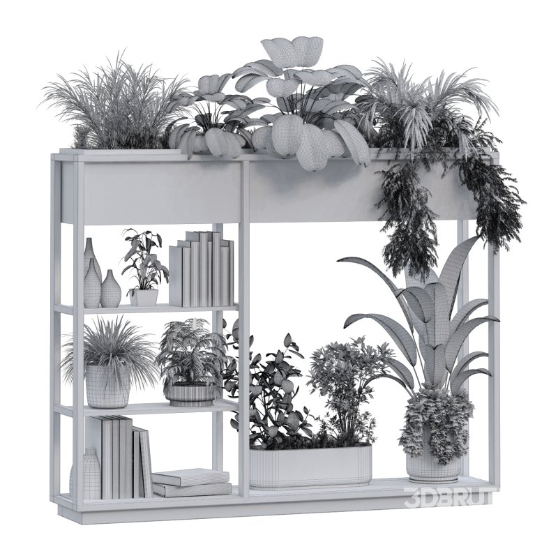 interior vertical plant and decorative set 339 Image 2