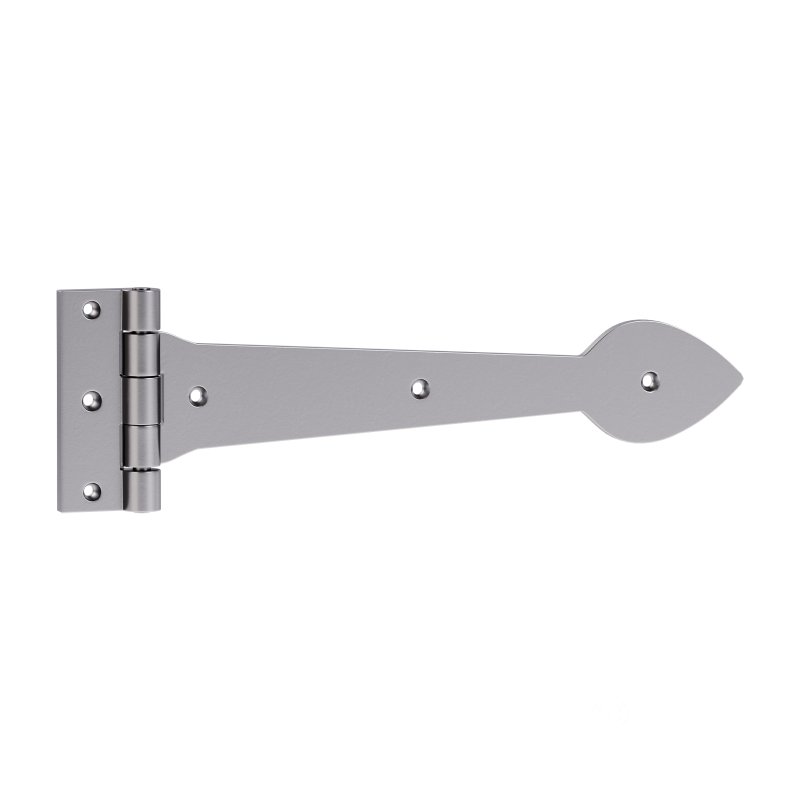 Black Wrought Iron Door Strap Image 2