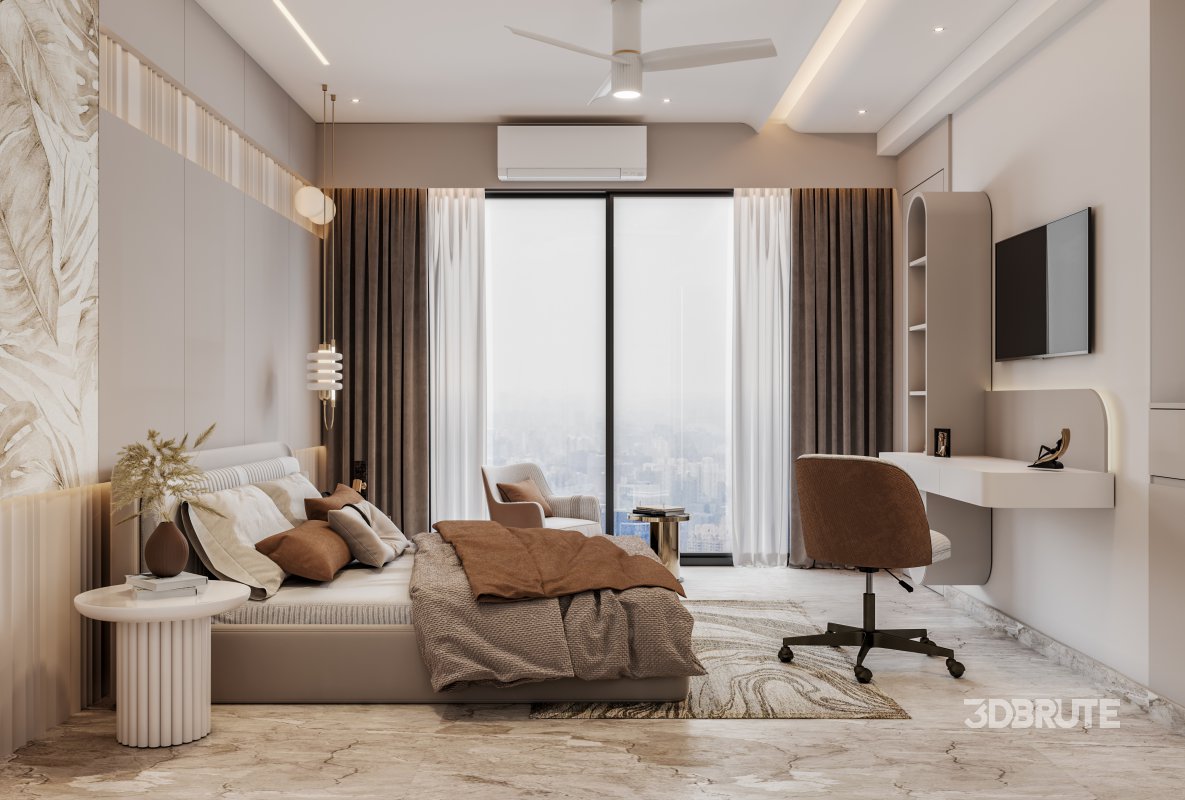 Morden Parents Bedroom Image 2