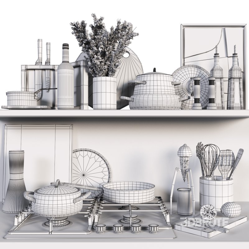 Kitchen accessories set 001 Image 4