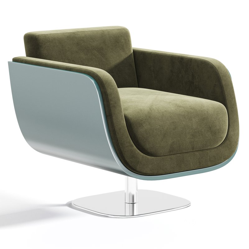 PLUME SWIVEL ARMCHAIR Image 4