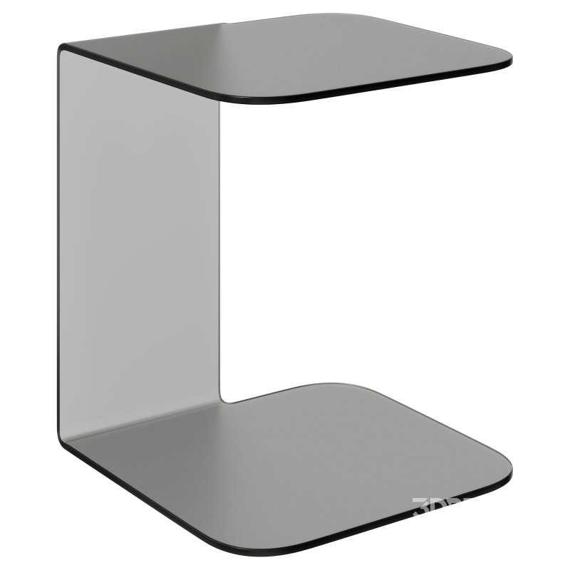 Shell Curved Glass Table by Sovet Italia Image 5