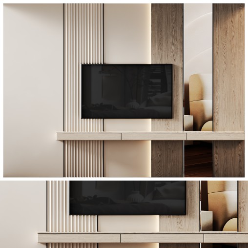TV Wall for living room TV WALL 08