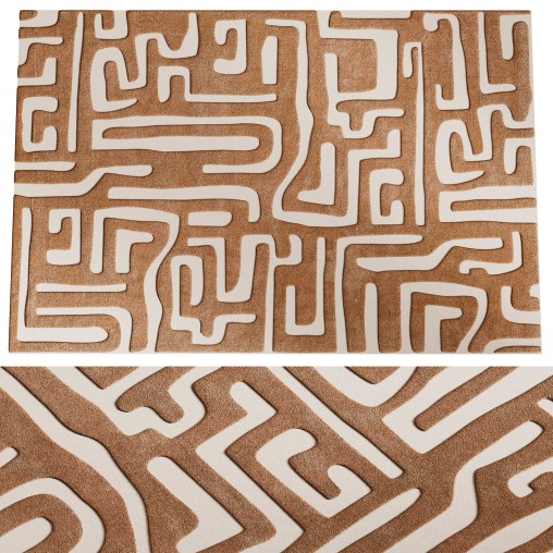 Walker Noble Kuba Wool Rug