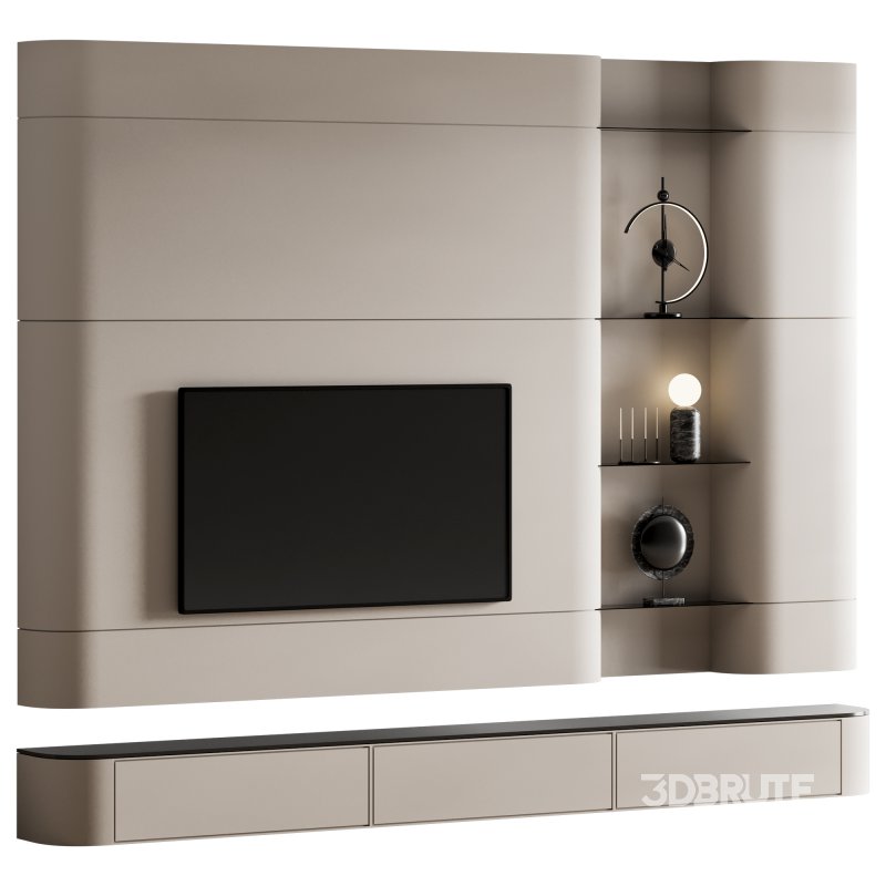 Tv wall set06 Image 2