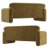 Gala Reverse Roll Arm Apartment Sofa - Thumbnail 2