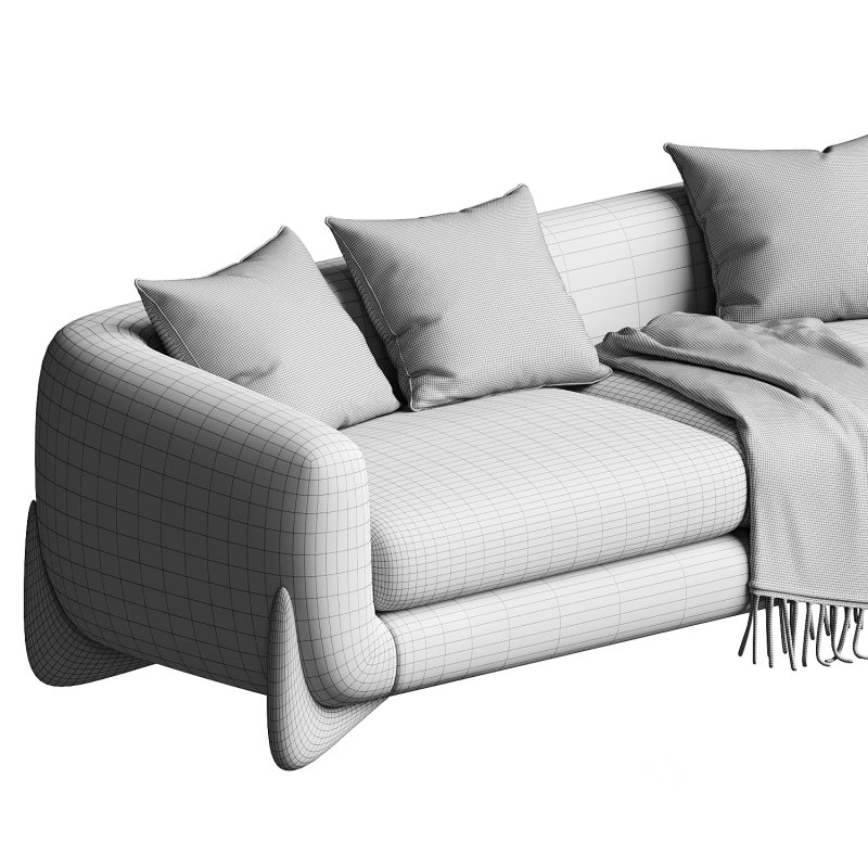 Amala Upholstered Sofa Image 3