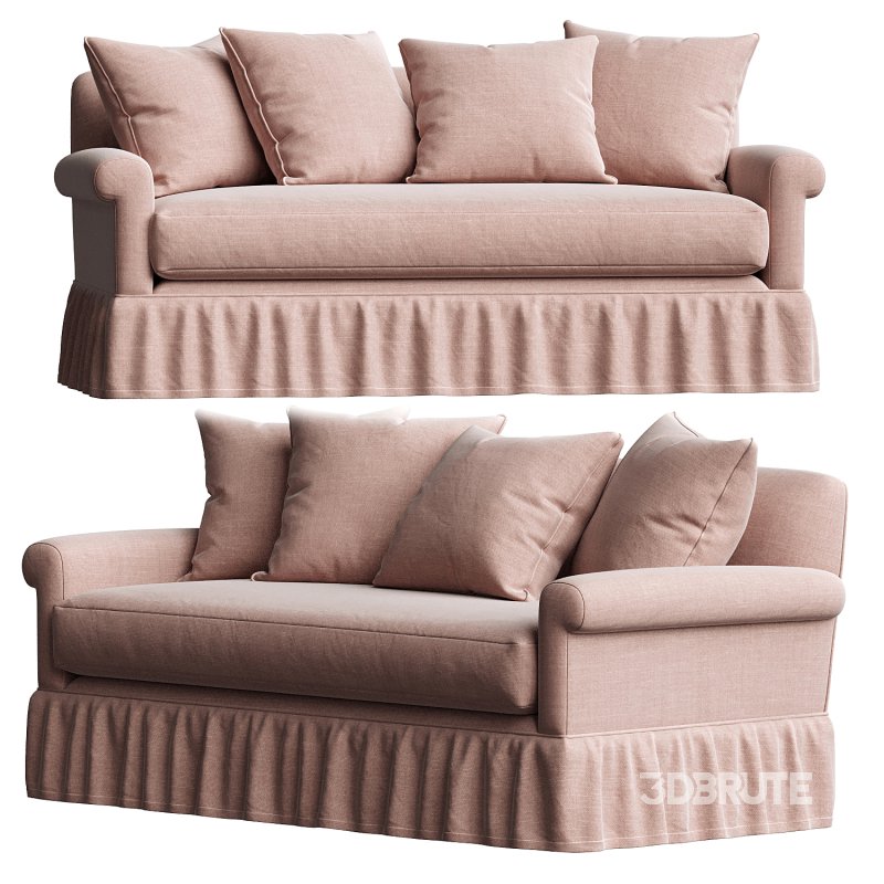 NiX by Nicola Harding curtain call 3 seater sofa Image 1