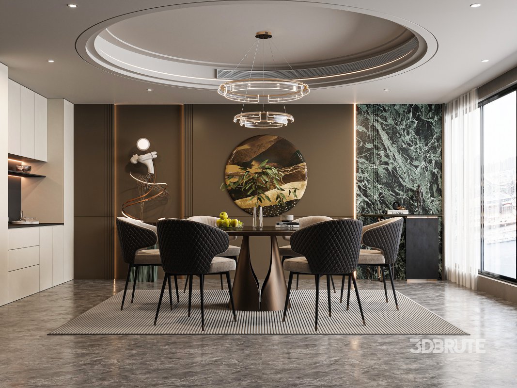 Modern dining room Image 1
