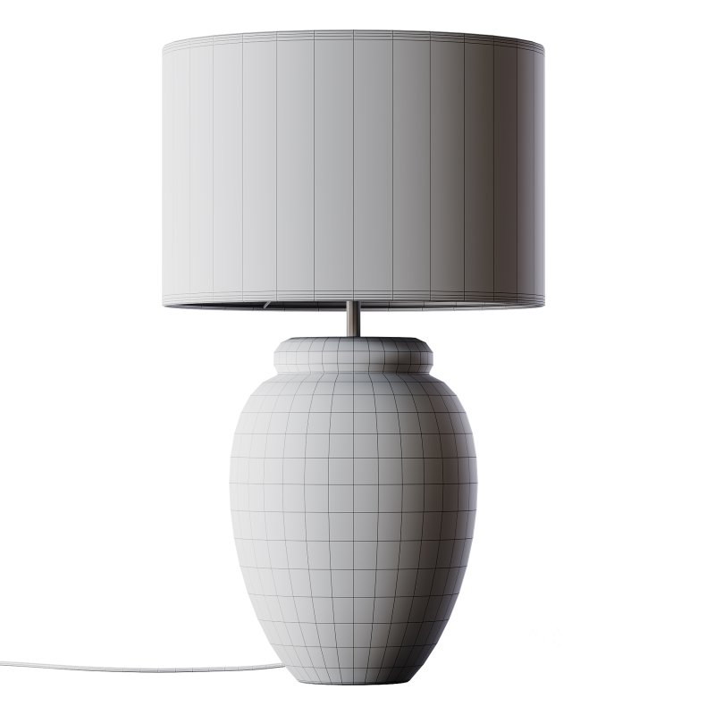 Grote tafellamp Bodhi met keramische voet Image 14