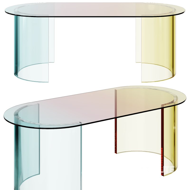 Coffee table table Acrylic Lounge Table by Studio Ripoco Image 1