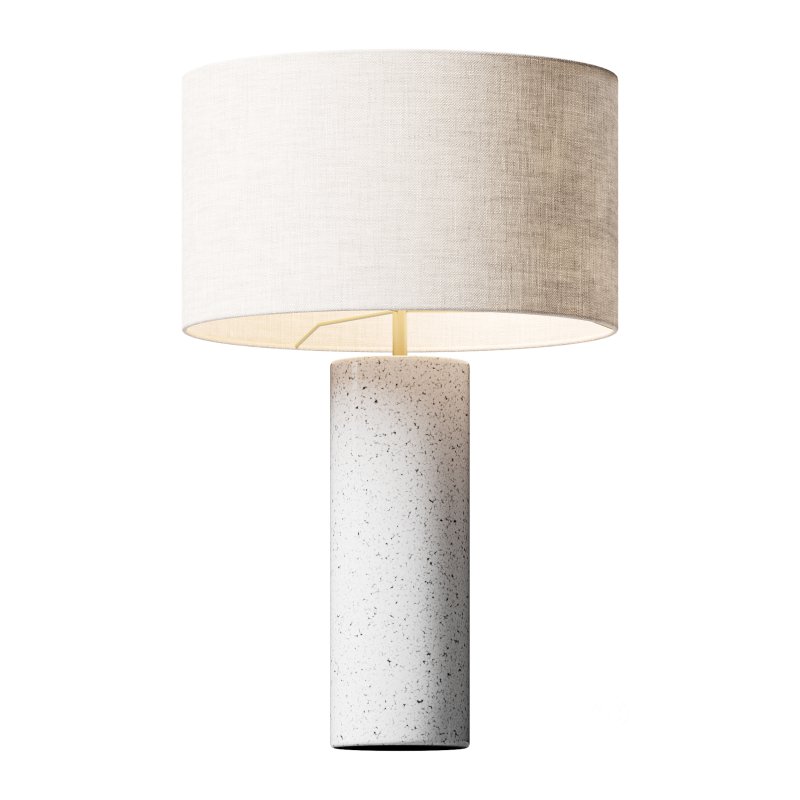 Grote tafellamp Mosaik betonnen voet Image 5