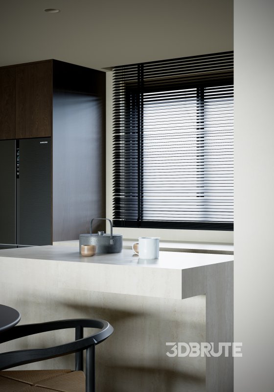 Living Room Dining Room Kitchen Image 6