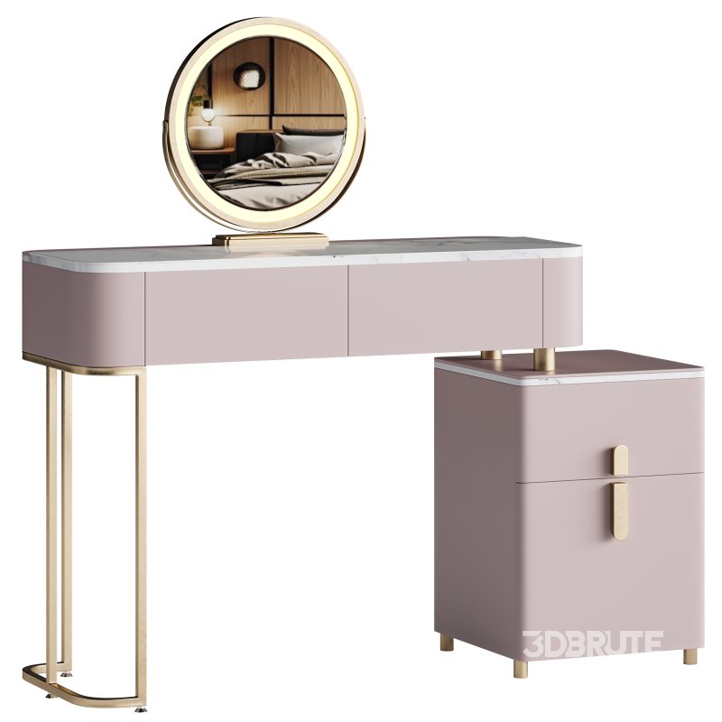 Ensemble de coiffeuse Varon Image 9