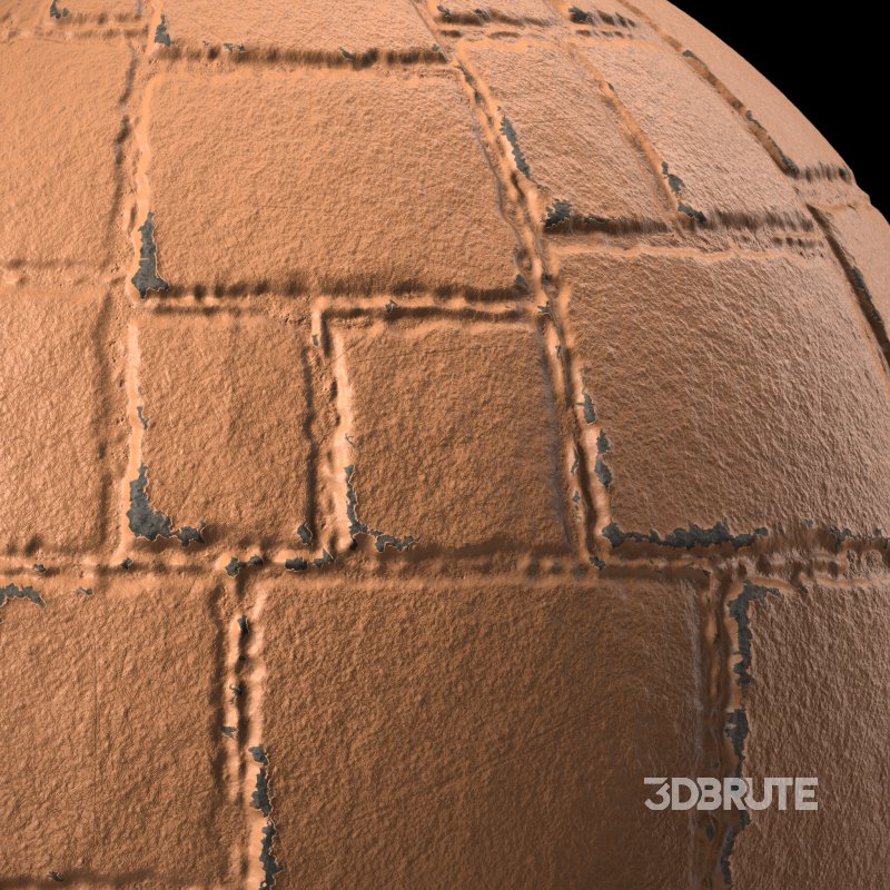 Stone Wall Materials 05- Sbsar Pbr 4k Seamless Image 5